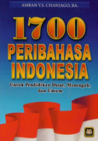 Image of 1700 Peribahasa Indonesia