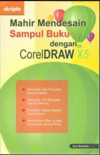 Image of Mahir Mendesain Sampul Buku dengan CorelDRAW X5